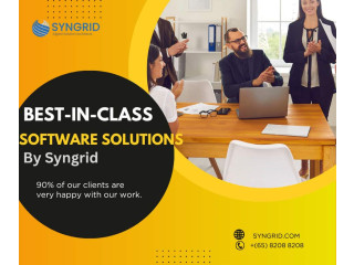 Best-in-Class Software Solutions by Syngrid Technologies.