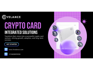 Get Top Crypto Card Development & Integration Service at Hivelance
